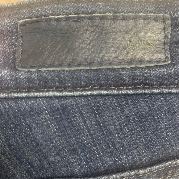 AG Adriano Goldschmied The Farrah Skinny Dark Wash Denim Jeans Women’s 24 - Picture 10 of 11